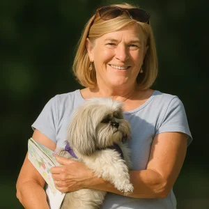 Joyce Arnot, chairperson of Auchincruive Croquet Club
